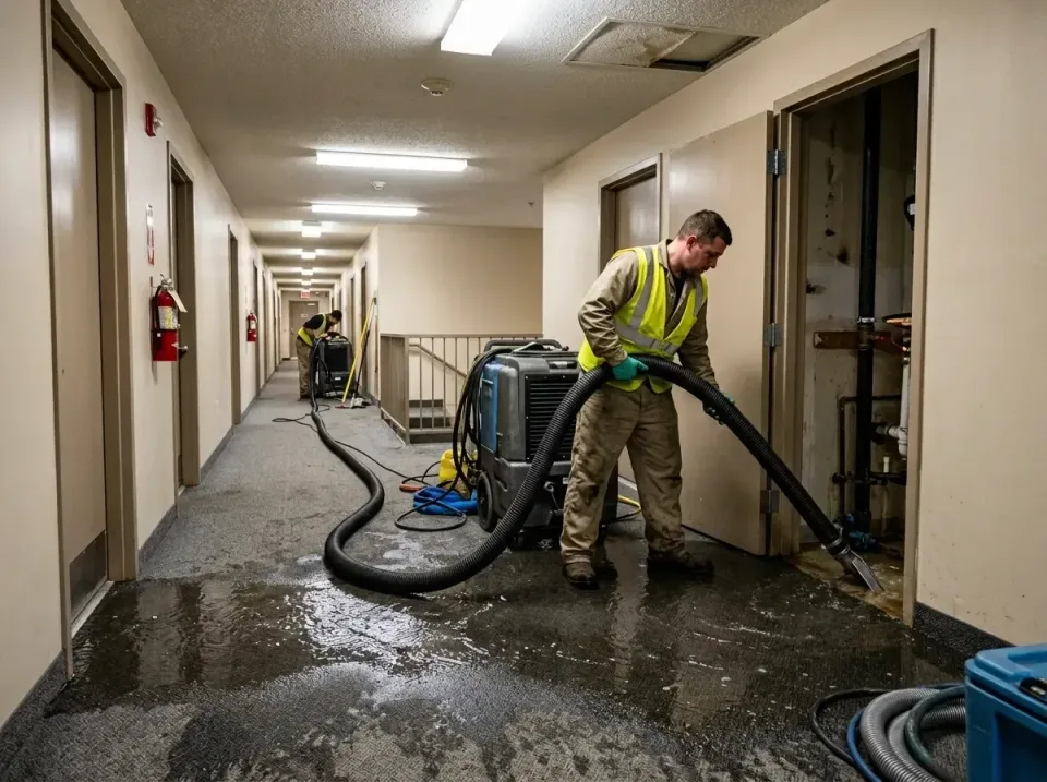 multi-unit-apartment-hallway-f-005 — frequently asked questions, Emergency Burst Pipe Water Extraction & Removal in Marengo,…